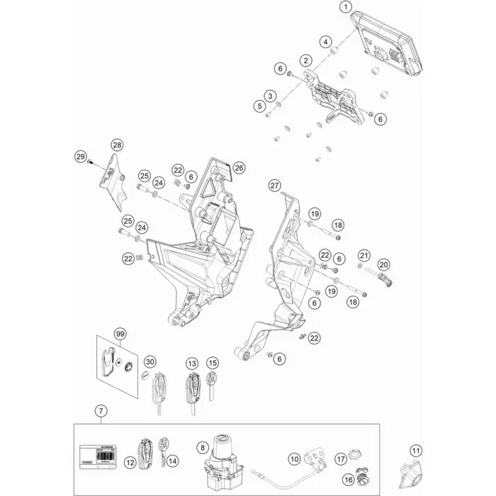 Instrumentenhalter Neuheit