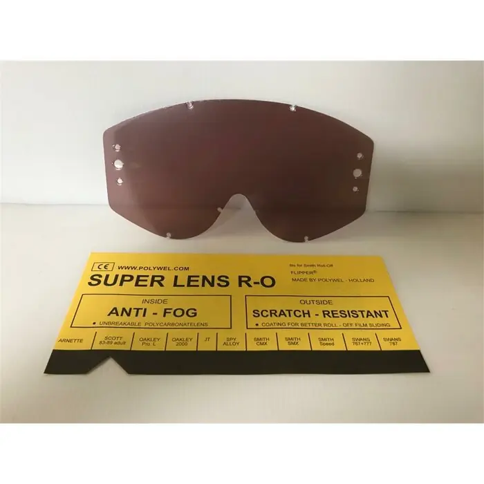 Scott Polywel 80s Roll Off Recoil Glas Scheibe Linse Getönt Knallerangebot