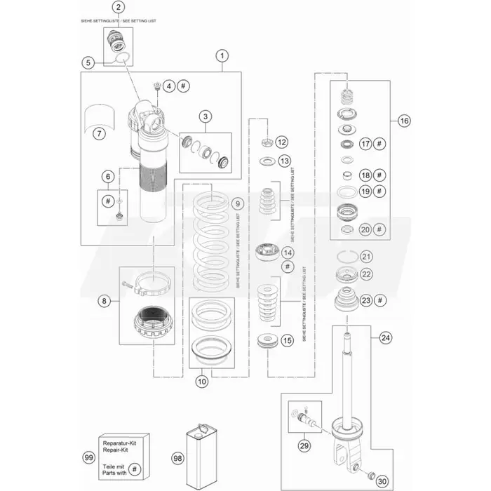 Markenprodukt Kolben Ø50 H20 Ersatzteil