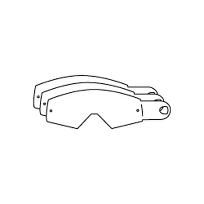 Racing Goggles Tear Off´s (12pcs) Neuheit