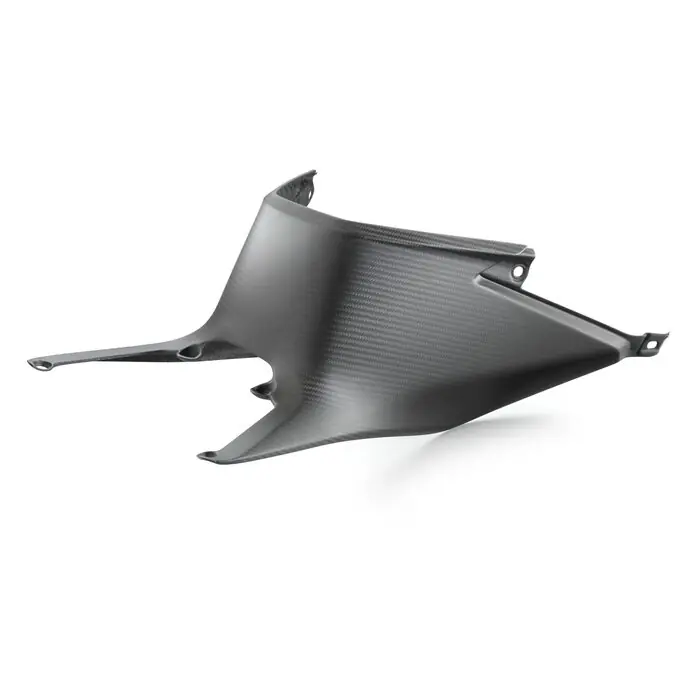 Tankabdeckung hinten carbon Markenprodukt