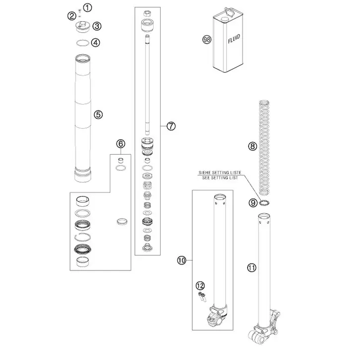 Neue Kollektion Fork Oil Sae5