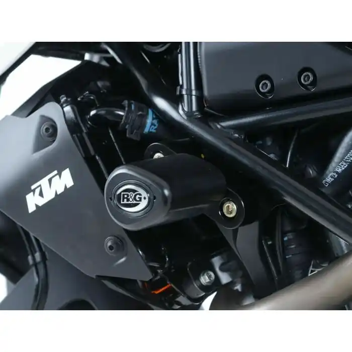 Saisonangebot R&G Protektoren Schwarz KTM 125 Duke 2011-