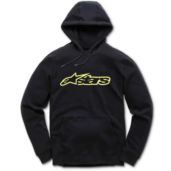 Aplinestars Hoody Schwarz Gelb Saisonangebot