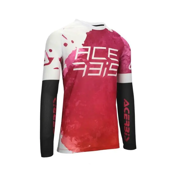 Acerbis Jersey J-Windy Vent Watermark Rosa Weiß M Direktkauf