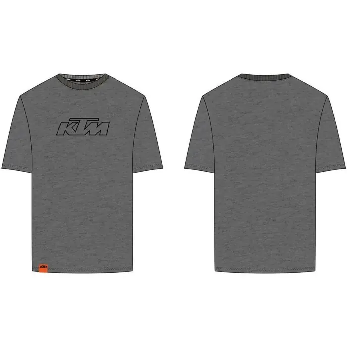 Essential Tee Grey Melange Xl Meistverkauft