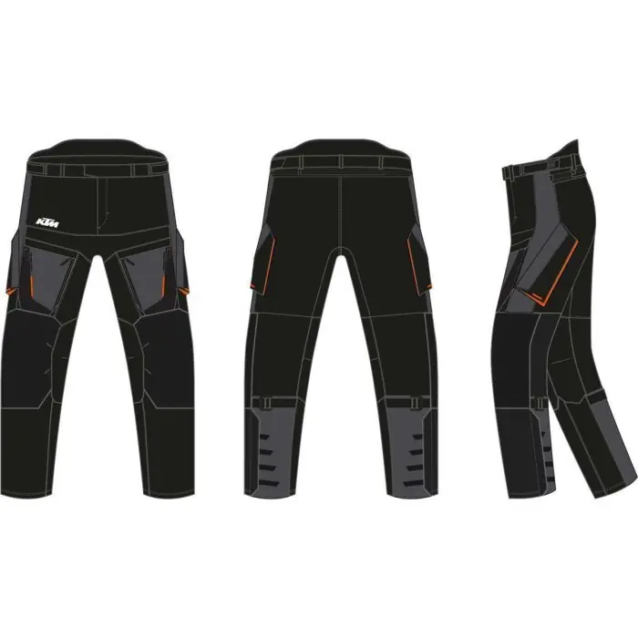 Terra Adv V3 Pants Blk - Grey S/30 Markenprodukt