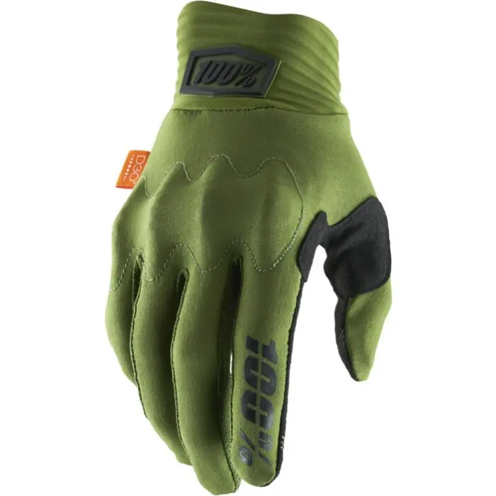 100% Handschuhe Cognito D30 Army Grün S Neu