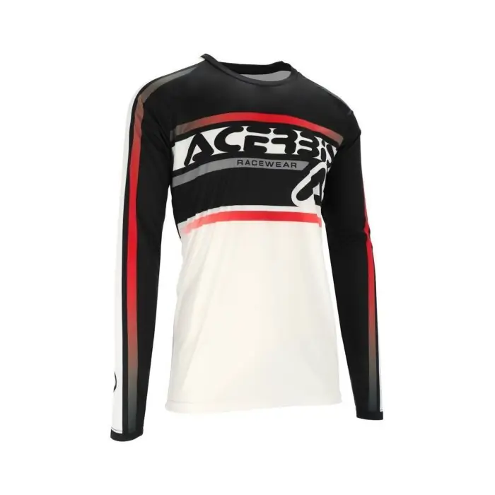 Acerbis Jersey MX Linear Lugo Schwarz XXL Garantierte Lieferung