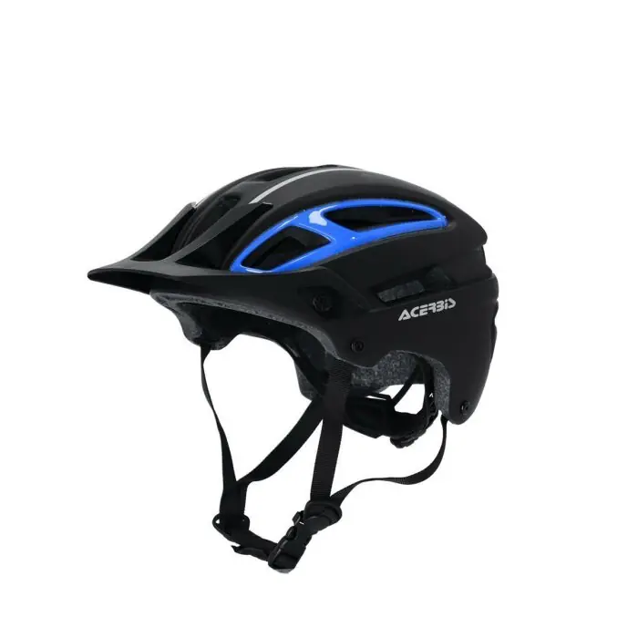 Acerbis Fahrradhelm Schwarz Blau S/M Jetzt Kaufen