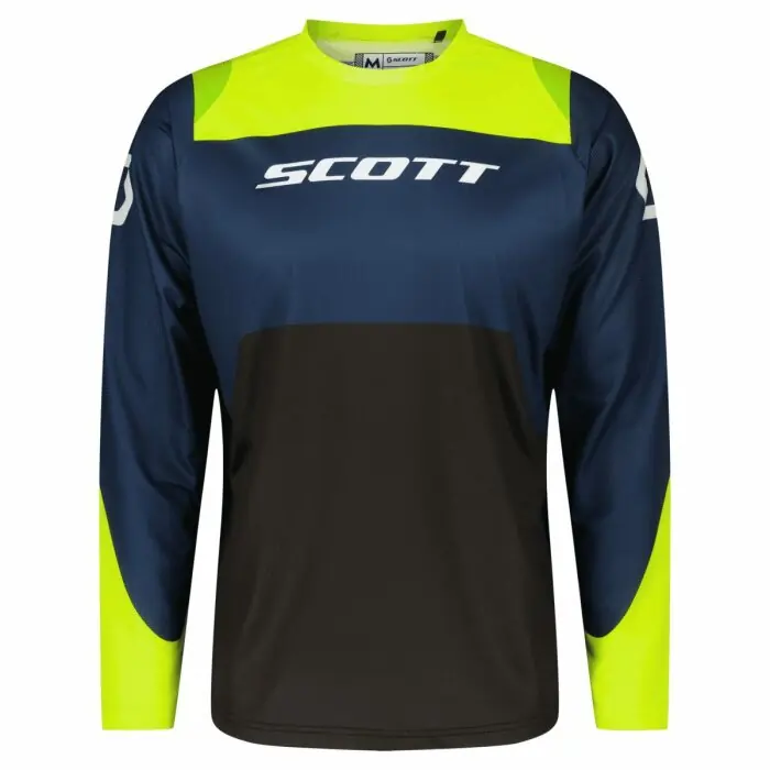 Scott Jersey Evo Race Blau Gelb XL Preisknaller