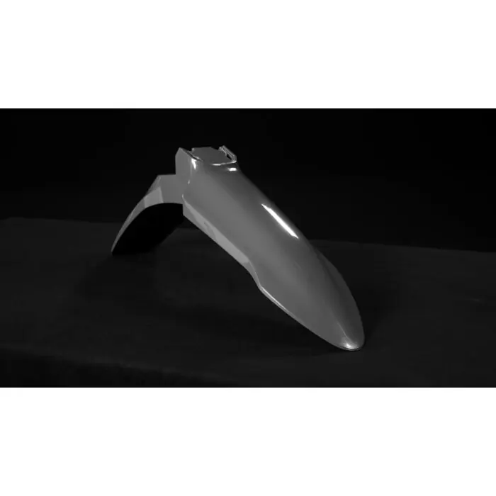 Geprüft Front fender Forest Grey
