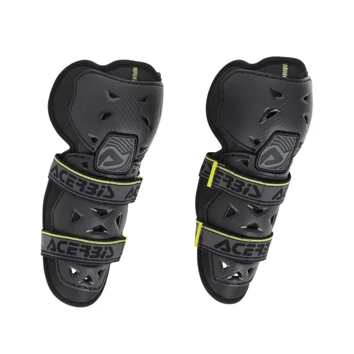 Acerbis Knieschutz Profile 2.0 Junior Schwarz Gelb Markenware