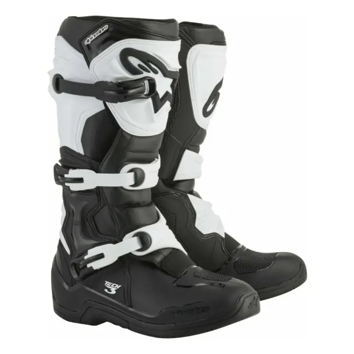 Preis Gesenkt Alpinestars Stiefel Tech 3 Schwarz Weiß 39