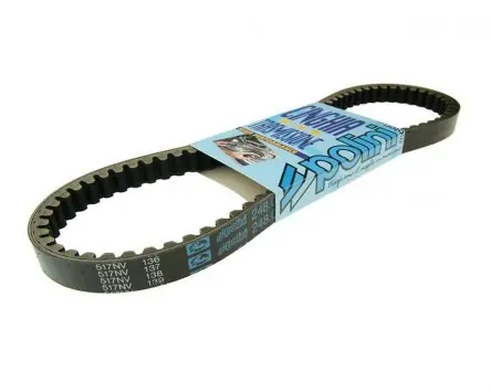 Neuheit Keilriemen POLINI Speed Belt 804x16,8mm 30 Grad kompatibel für Piaggio lang -98 NRG, TPH, Storm, Gilera Stalker Roller Ersatz