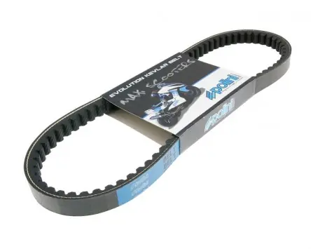 Neu Im Sortiment Keilriemen POLINI K Maxi Belt 815x18,5mm 30 Grad kompatibel für Peugeot Speedfight, Elyseo, Vivacity 100ccm 2-Takt Ersatz Roller