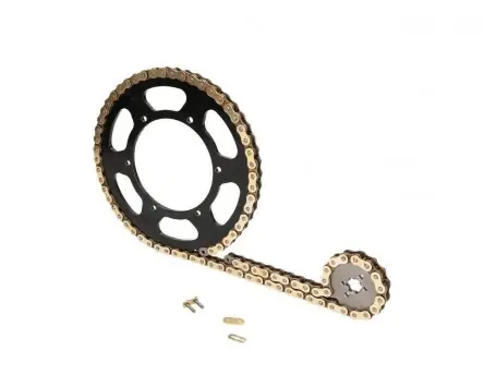 Kettensatz kurz 12/62 Zähne kompatibel für Peugeot XR6 50 -07 Schneller Versand