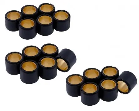 Variomatikgewichte 16x13 Abstimmset 4,5 / 5,0 / 5,5 Gramm Variator Kit, Satz, kompatibel für Peugeot, Piaggio, Minarelli Variorollen Rabatt