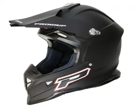 Begrenztes Angebot MX Helm PROGRIP 3190 MATT schwarz Größe XL (61-62)