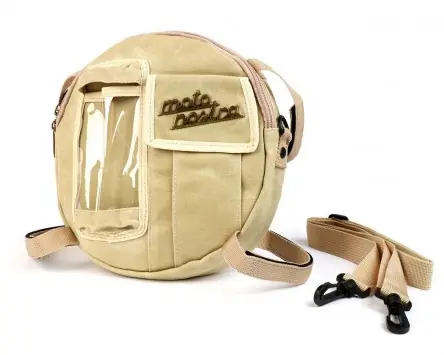 Preiswert Tasche Reserverad MOTO NOSTRA kompatibel für Vespa 10 Zoll, waxed canvas Vespa, Lambretta, Classic, Roller