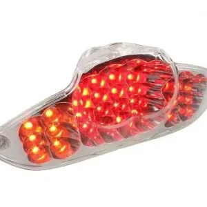 Highlight Rücklicht STR8 LED Klarglas inkl. Blinker für Gilera Runner