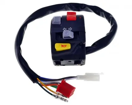 Lenkerschalter universal links kompatibel für Yamaha ATV, links, Hupe, Kill, Licht Neu Im Sortiment