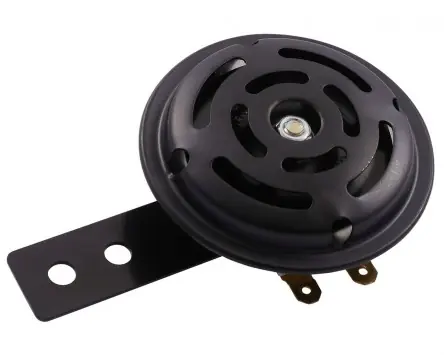 Hupe 6 Volt 9 Watt AC 70mm schwarz Roller,Moped,Mofa Aktuell