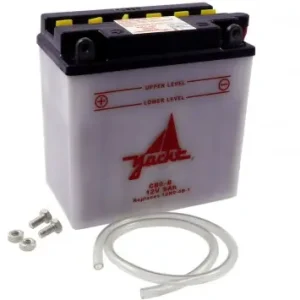 Batterie 12V 9Ah YACHT CB9B / YB9B, ohne Batteriesäure Knallerangebot