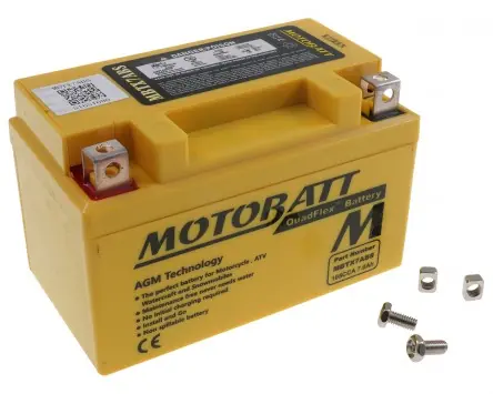 Jetzt Bestellen Batterie 12V 7Ah MOTOBATT MBTX7ABS kompatibel für MBK XC 125 Flame, Kymco Agility, People S, Cobra