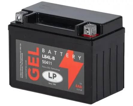 Sofort Bestellen Batterie LANDPORT LB4L-B Gel 12V 4Ah kompatibel für Aprilia SR50, Gilera Runner, MBK Nitro, Booster, Yamaha Aerox, BWS, Peugeot Speedfight 2