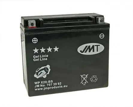 Batterie 12V 20Ah JMT Gel JMTX20-BS Jetzt Bestellen