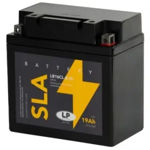 Batterie LANDPORT MS LB16CL-B (S) 12V 19Ah, 175x100x175mm Universal kompatibel für Motorrad, Quad, HD Chopper, Schaltmoped Ausverkauf