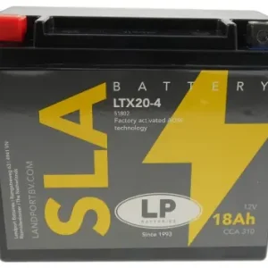 Batterie LANDPORT LTX20-4 12V 18Ah, 175x87x155mm kompatibel für Ducati Paso 906, HD Chopper, Moto Guzzi California, Norge 1200 Top-Angebot