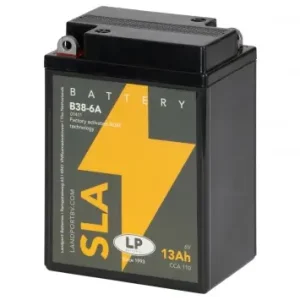 Sale Batterie LANDPORT B38-6A SLA 6V 13Ah, 117x82x160mm für Triumph 5TA 500, 6T 650, T100, T120, T140, TR6, TR65, TR7, Twenty One, Ducati Mark 3