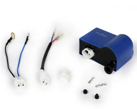 CDI / Zündeinheit BGM fester Zündzeitpunkt für IDM-Zündung- Typ Ducati blau kompatibel für Vespa PX, PK, Lambretta Solange Der Vorrat Reicht