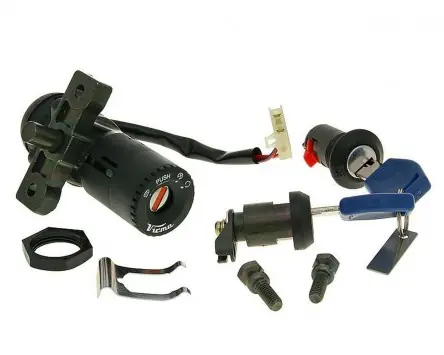 Schlosssatz - Honda Scoopy SH125, SH150 bis 2004 Sichere Zahlung