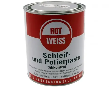 Finale Aktion Schleif- und Polierpaste ROT-WEISS - 750ml