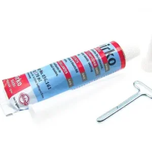 Dichtungsmittel Elring DIRKO Grau 70ml, 90gr, bis 180°C Silikon universal Roller, Motorrad, Moped Dichtmittel, Dichtmasse Versand Am Gleichen Tag