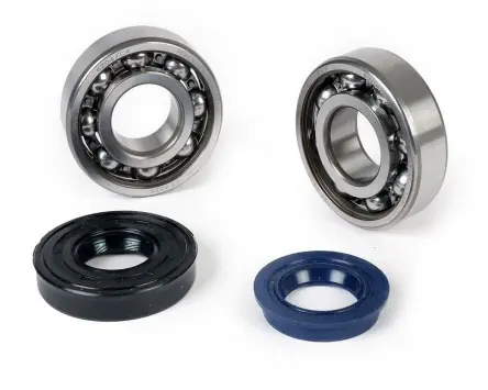 Neue Ware Lagersatz und Wellendichtringsatz für Kurbelwelle ATHENA, kompatibel für Minarelli 2T Motoren, Yamaha Aerox, MBK Nitro Ersatz Roller Lagersatz Dichtri