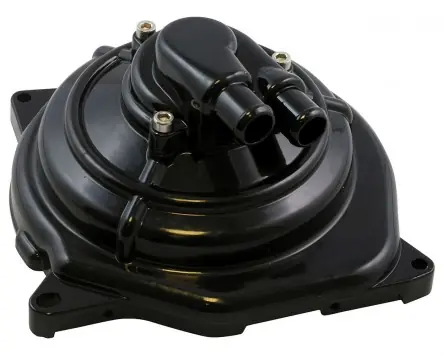 Neuheit Wasserpumpendeckel schwarz SCORPEX Garelli GSP 50 2T LC, Italjet Dragster, Minarelli