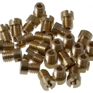 Ausverkauf Hauptdüsenset WACHMANN Dellorto 5mm 25 Stk 55-115 kompatibel für Roller, Quad, Moped Mofa Vespa