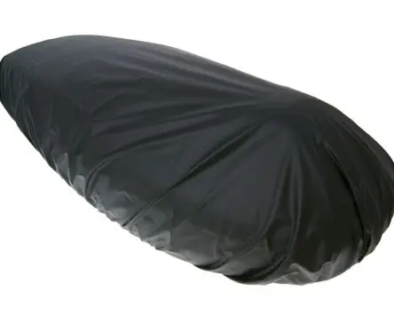 Sitzbankabdeckung XL 80x40cm schwarz abnehmbar kompatibel für Roller, Maxiroller Highlight