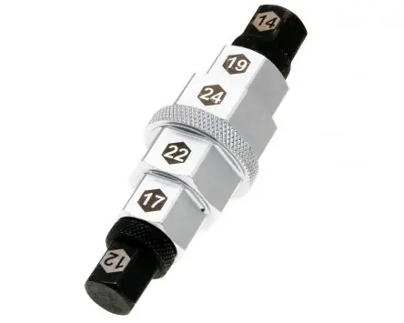 Mega-Angebot Vorderachse Stecknuss mehrstufig 12, 14, 17, 19, 22, 24mm