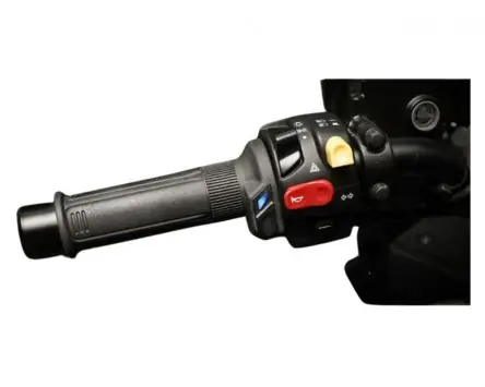 Heizgriffe KOSO 12V HG-13 130mm für 22mm Lenker mit Drehgas für ATV Motorrad Quad Roller Scooter Adventure Enduro Griffheizung universal Schnäppchen