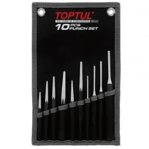 Durchschläger / Splintentreiber Set TOPTUL 10-teilig mit Splintentreiber, Kegelstempel, Körner Universal Werkstatt KFZ, Motorrad Letzte Chance