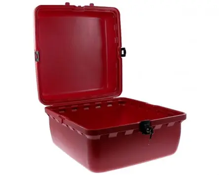 Top Case Pizzabox Roller 50x50x31 cm in Rot Preis Gesenkt
