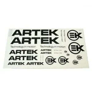 Jetzt Bestellen Aufklebersatz ARTEK 44x23cm