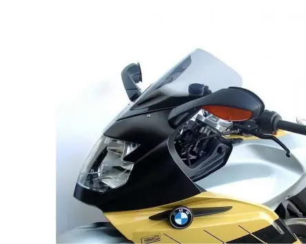 Nur Für Kurze Zeit Scheibe MRA-Racingscheibe, BMW K 1200 S / 1300 S, schwarz