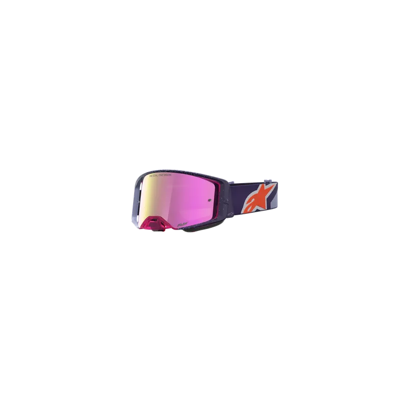 Wochenendangebot Mx Crossbrille Alpinestars Supertech Hiten Purple Red Mirror Pink