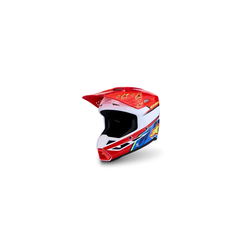 Direktkauf Helm Alpinestars SM3 Falcon Red Fl White Blue Yl Fl Gl